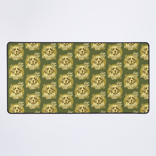Item preview, Saint Bernard - Huge Dogs Collection (Olive) - TORODU designed and sold by torodu.