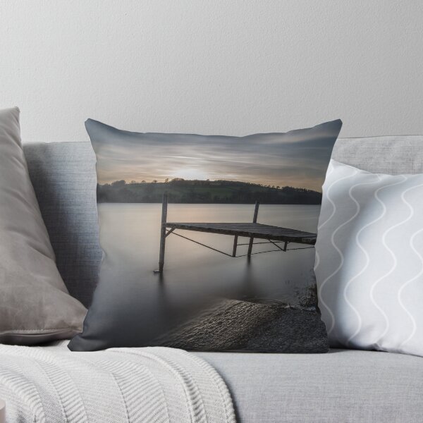 Item preview, The Boat Jetty Damflask designed and sold by Angie Morton.