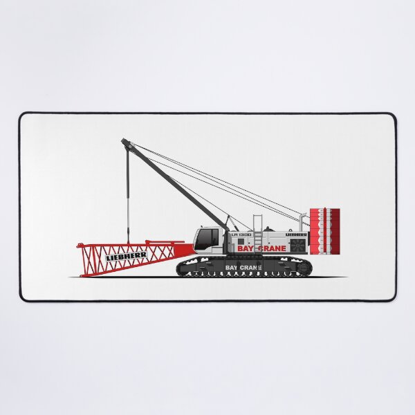 Crawler Crane 39 Desk Mat