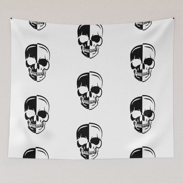 Item preview, Unus Annus Contrast Skull designed and sold by pipeswitz.