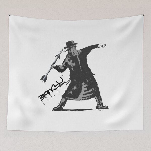 Item preview, Beto Jimenez not Banksy flower guy 100 designed and sold by Betojimenez13.