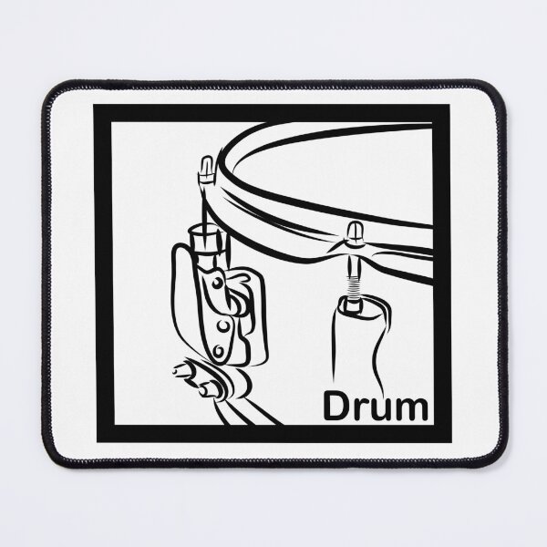 Item preview, Line Art Drawing Part of Snare Drum designed and sold by CJansuebsri.