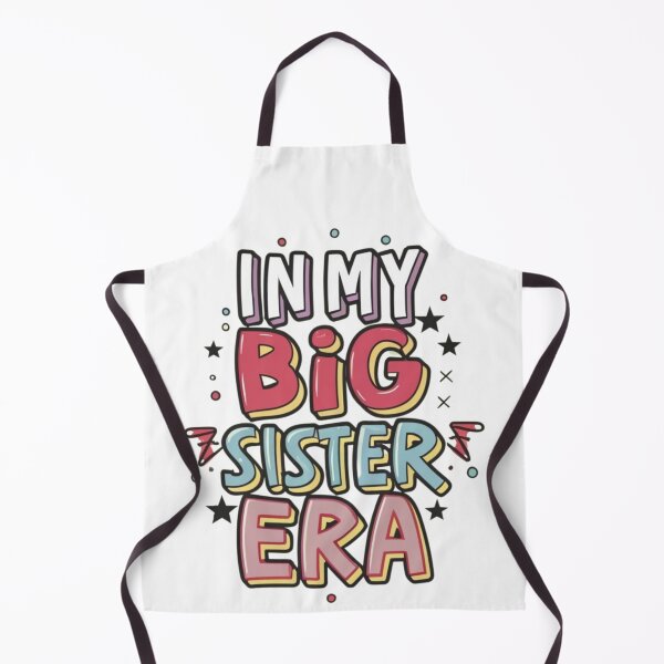 Item preview, "In My Big Sister Era: Vibrant Typography Tee" designed and sold by AI-volution.