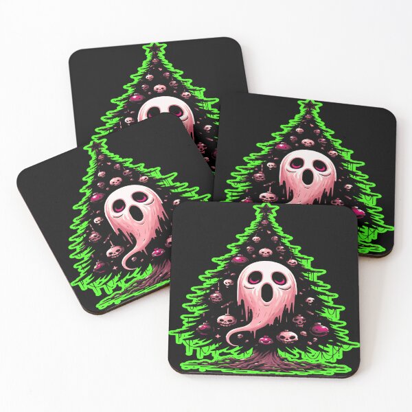 Item preview, Eerie Holiday Specter in Christmas Tree - Ghost of Christmas Tree designed and sold by MegaDirt.