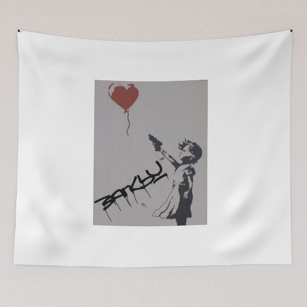 Item preview, Beto Jimenez not Banksy girl with ballon ngun 2023 designed and sold by Betojimenez13.