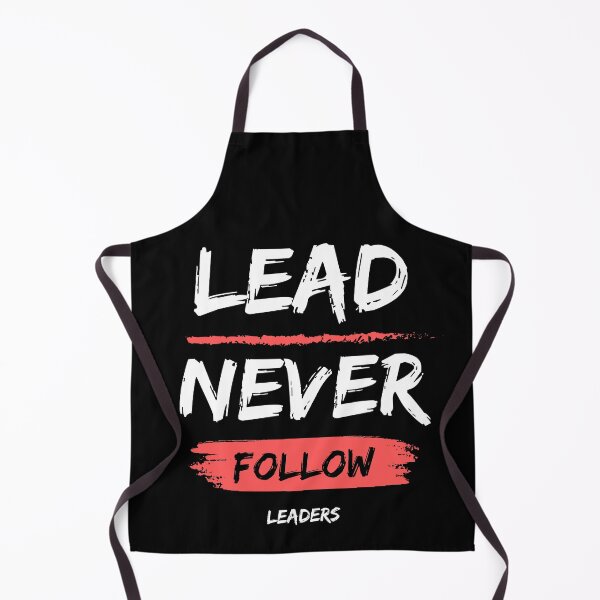 Item preview, Never Lead Leaders Sticker designed and sold by LumbardaDesigns.