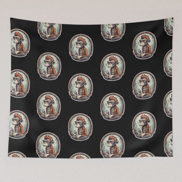 Item preview, Monkey smoke !  designed and sold by HATIM Belamin.