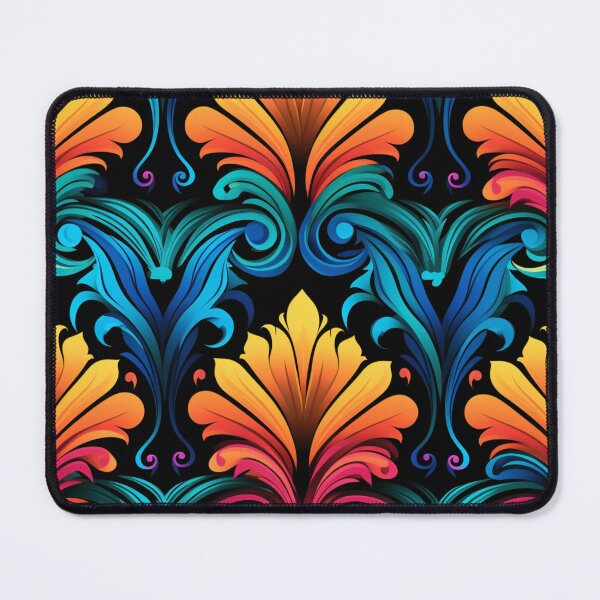 Item preview, Blue Orange Flame Pattern designed and sold by Ellimade.