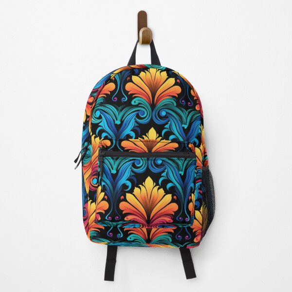 Item preview, Blue Orange Flame Pattern designed and sold by Ellimade.