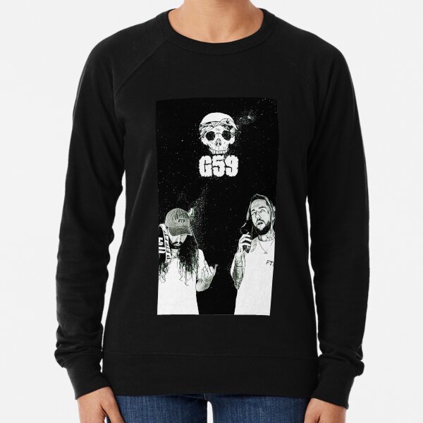 Suicideboys G59 Noir et blanc Espace Design Sweatshirt léger