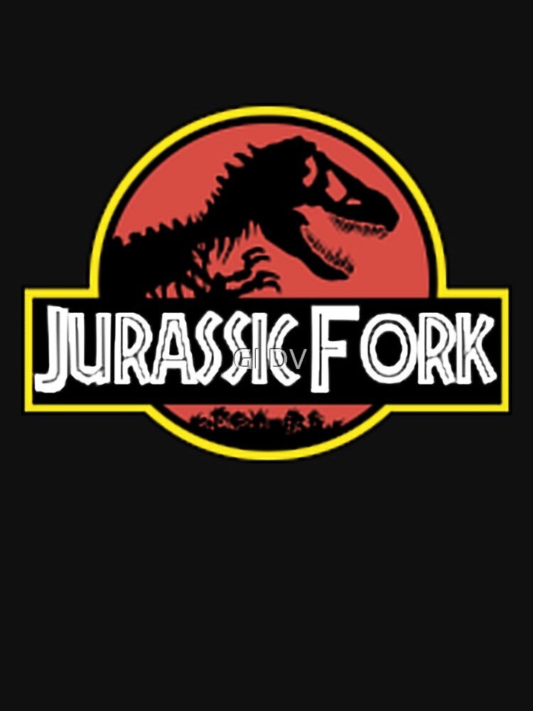 "Jurassic Fork" Tshirt for Sale by GuinevereDC Redbubble parks and