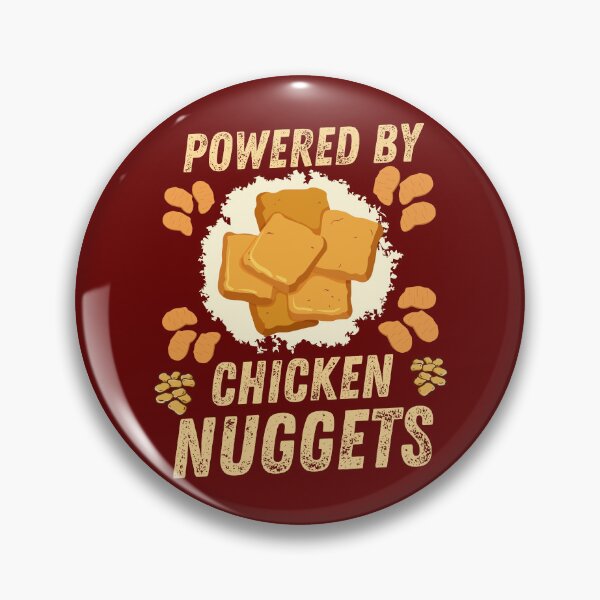 Item preview, Funny Foodie Nugget Men Women Kids Powered by Chicken Nuggets Lover designed and sold by LittleZea.