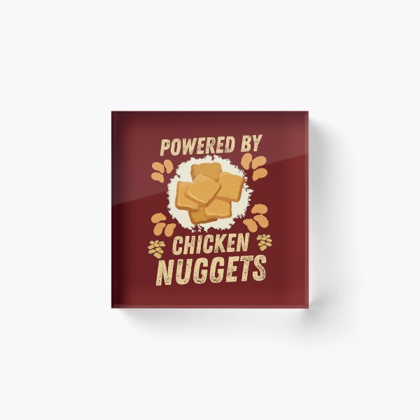 Item preview, Funny Foodie Nugget Men Women Kids Powered by Chicken Nuggets Lover designed and sold by LittleZea.