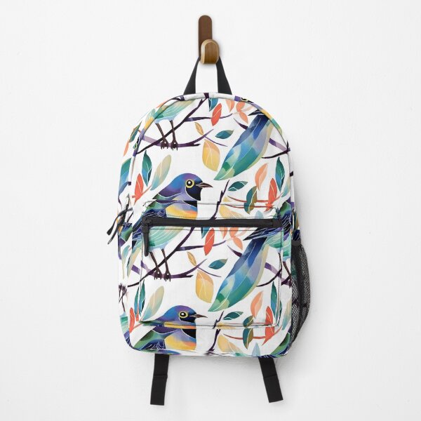 Item preview, Bird Water colored Pattern Abstract  designed and sold by LynZorHome.
