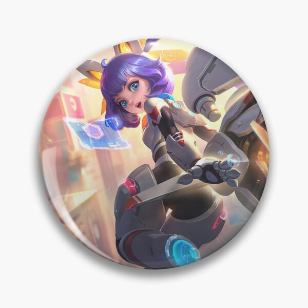 Item preview, Mobile Legends Nana Mecha Baby Skin Cute Hero MLBB designed and sold by Osh Sales.
