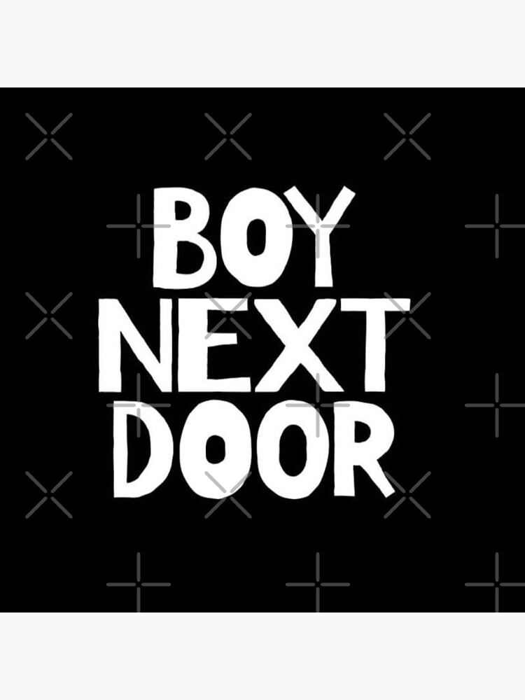 BOYNEXTDOOR Logo black and white hot sexy concept kpop boy