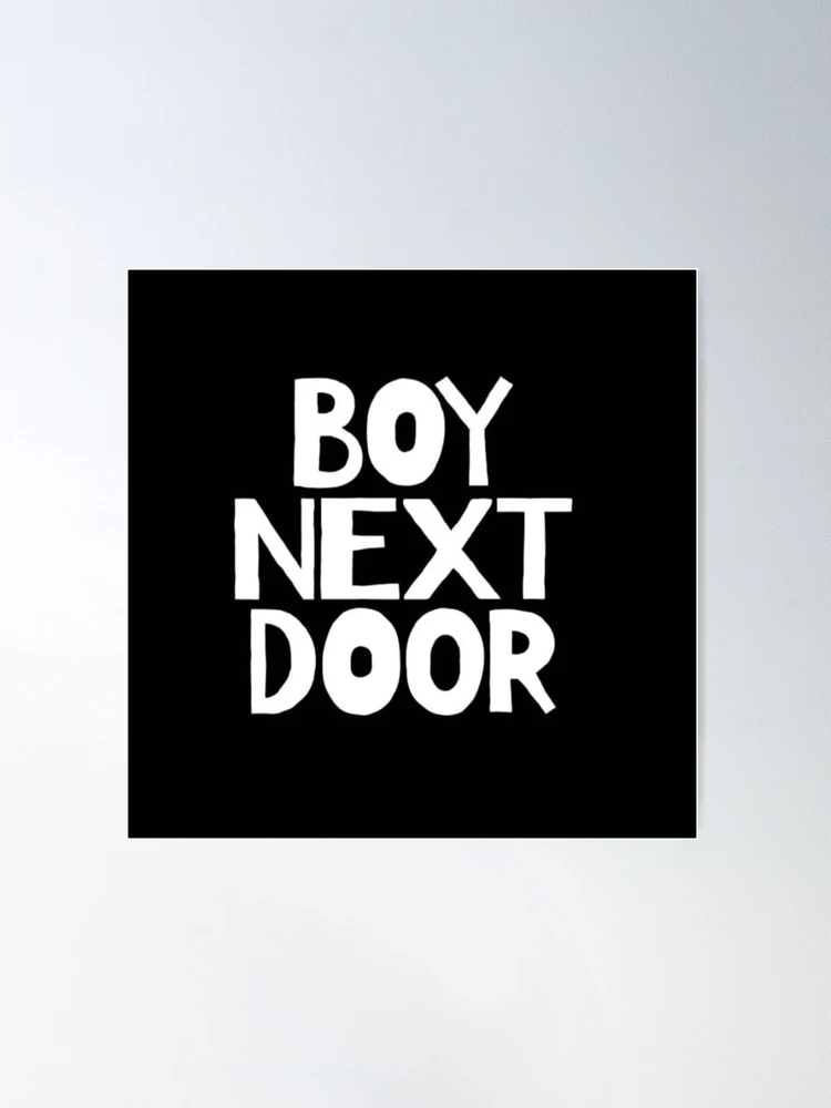 BOYNEXTDOOR KCON2025 白黒イハンポラロイド風レアイラスト fposter,large,wall_texture,