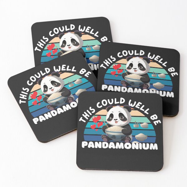 Item preview, pandamonium with bowls of rice designed and sold by aledfychan.