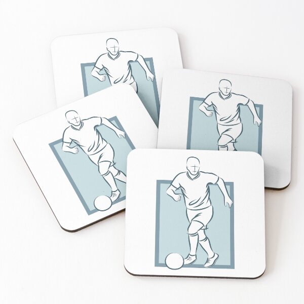 Item preview, Line Art Drawing of Soccer Player designed and sold by CJansuebsri.