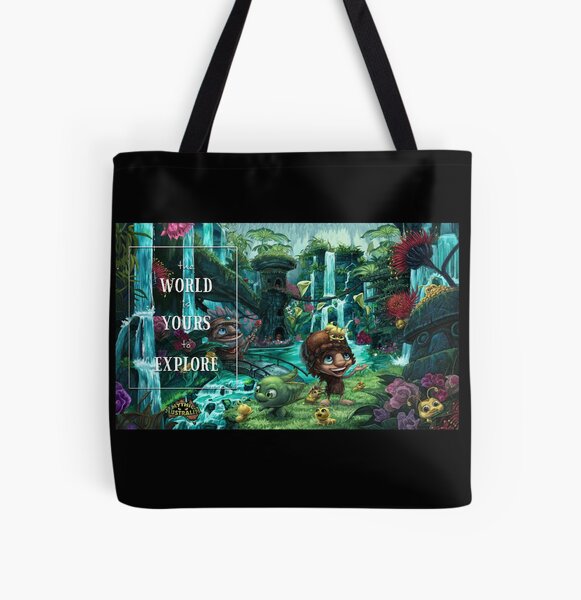 Pip and Kip, The World is your to Explore All Over Print Tote Bag