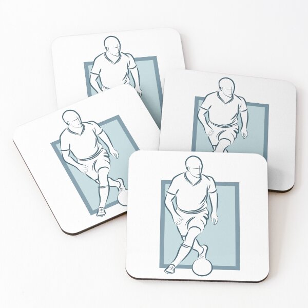Item preview, Line Art Drawing of Soccer Player designed and sold by CJansuebsri.
