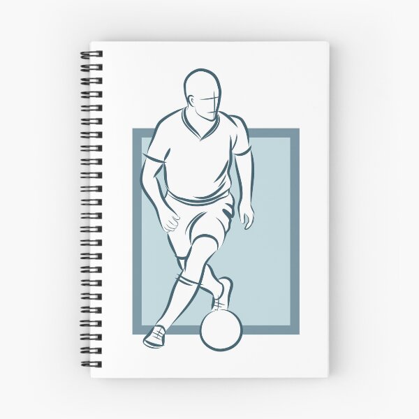 Item preview, Line Art Drawing of Soccer Player designed and sold by CJansuebsri.