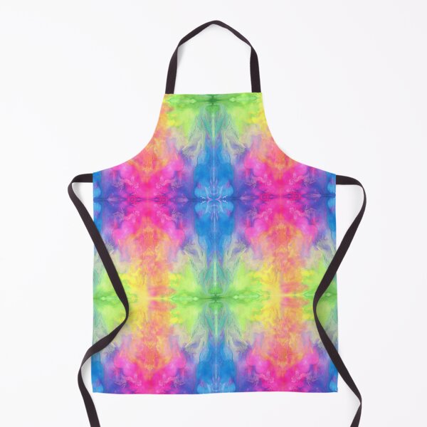 Item preview, bright rainbow tie dye designed and sold by Nadya Gusak.
