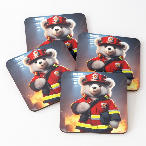 Item preview, Teddy as a Fireman designed and sold by Colin Bentham.