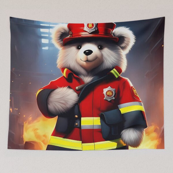 Item preview, Teddy as a Fireman designed and sold by Colin Bentham.
