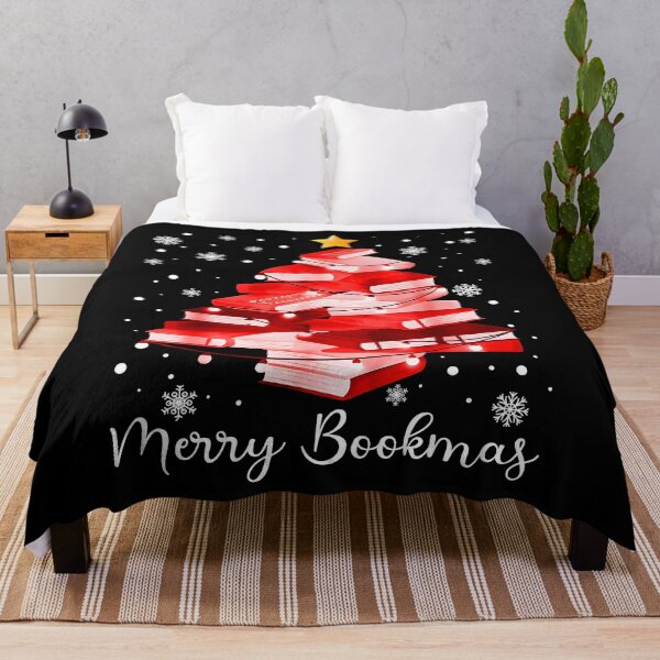 Item preview, Merry Bookmas Christmas Book Lover Tee Readers & Librarians Women  designed and sold by MoCalli.