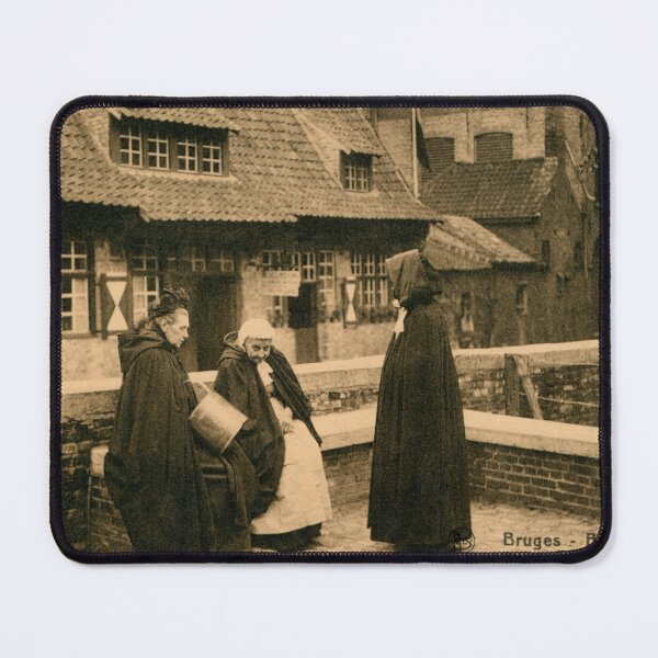 Item preview, Historical Bruges Gruuthuuse and typical women designed and sold by aapshop.