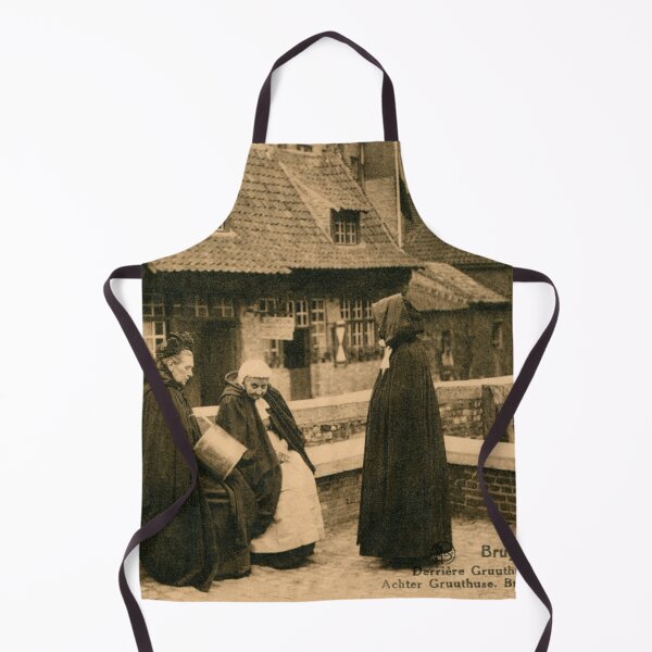 Item preview, Historical Bruges Gruuthuuse and typical women designed and sold by aapshop.