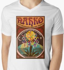 Camiseta para hombre de cuello en v Nahko & Medicine for the People Fan hizo un póster