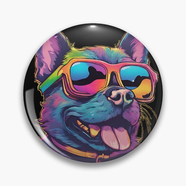 Item preview, Perro colorido designed and sold by PixelRealm.
