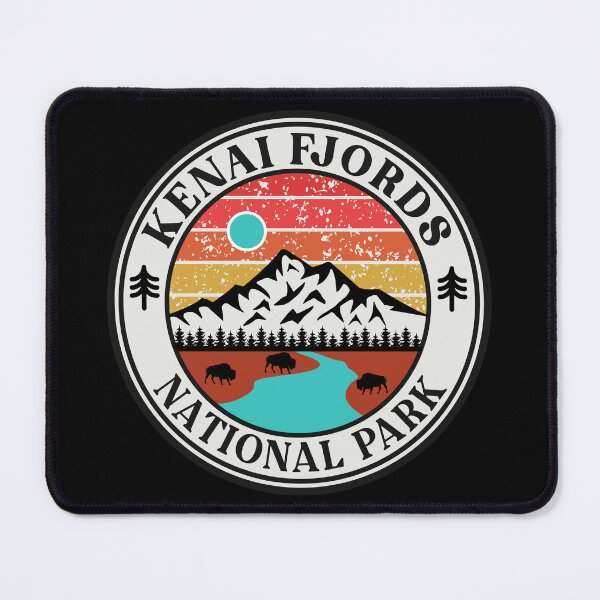 Item preview, Kenai Fjords National Park-Vintage designed and sold by nature-space.