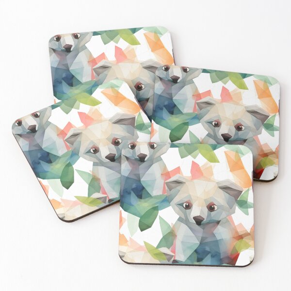 Item preview, Watercolored Koala Pattern Abstract  designed and sold by LynZorHome.