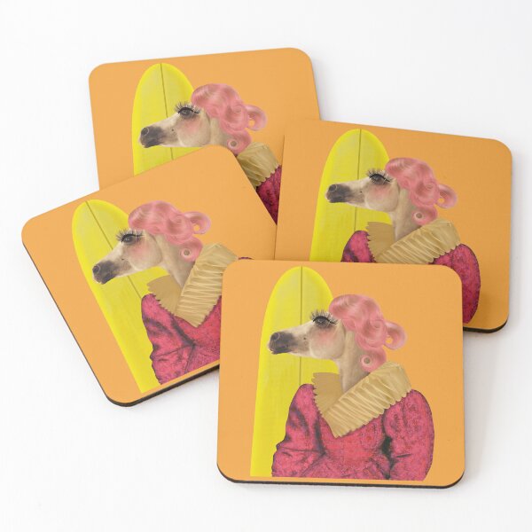 Item preview, Victorian surfer lady horse designed and sold by carokes.