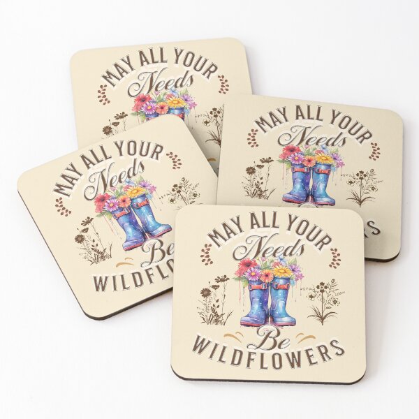 Item preview, May all your needs be wildflowers - Community gardening - Backyard gardening - Master gardener - Grow more - Garden ganster designed and sold by JansenGS.