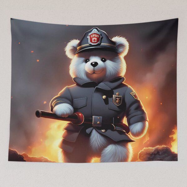 Item preview, Teddy as a Fireman designed and sold by Colin Bentham.