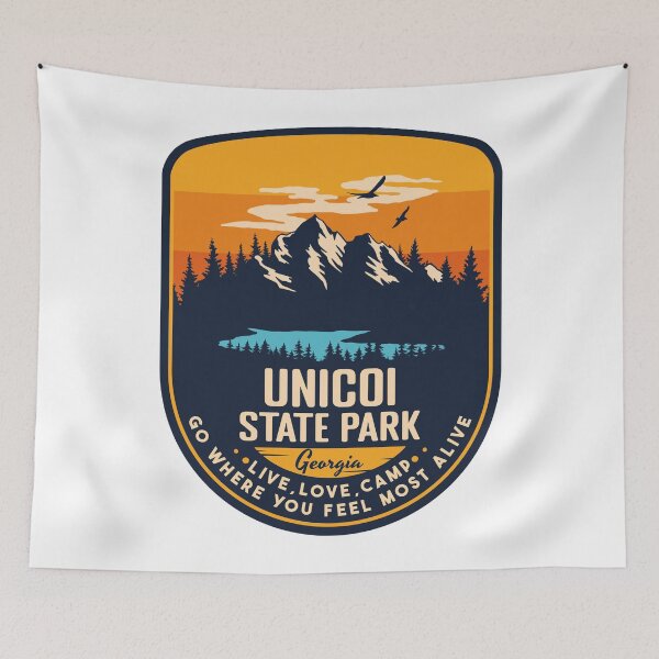 Item preview, Unicoi State Park Georgia GA Badge Forest and Wilderness  designed and sold by mountainfad.