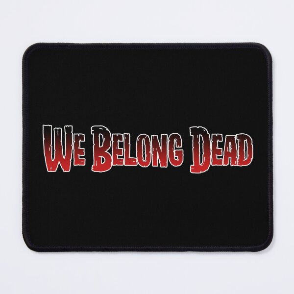 Item preview, We Belong Dead Masthead Logo designed and sold by Kirkhamdesigns.