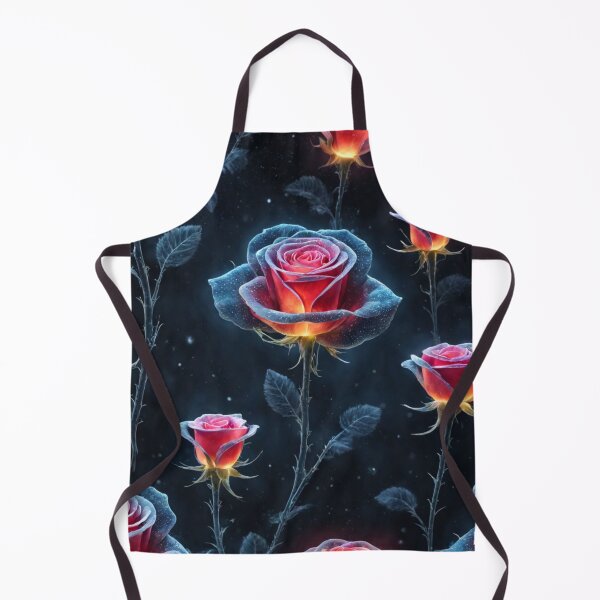 Item preview, space Rose flower, shine glow, designed and sold by aipaint.