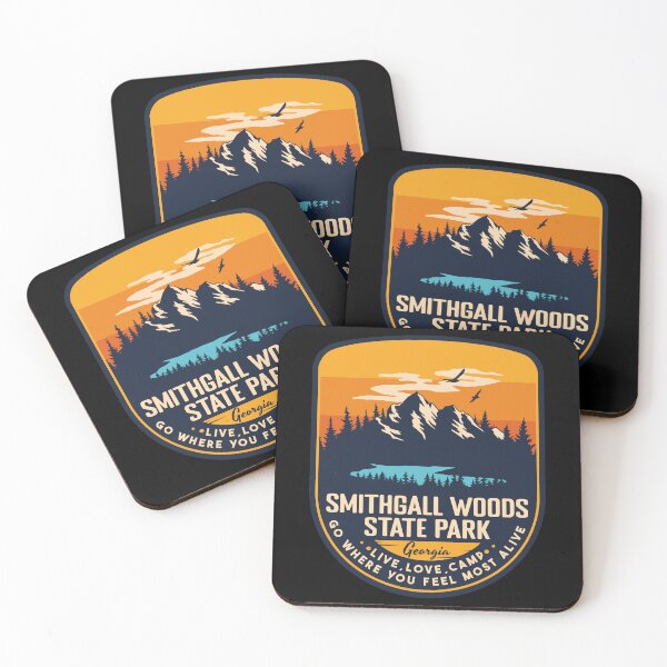 Item preview, Smithgall Woods State Park Georgia GA Badge Forest and Wilderness  designed and sold by mountainfad.
