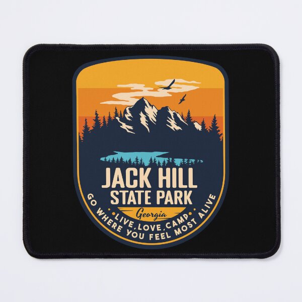 Item preview, Jack Hill State Park Georgia GA Badge Forest and Wilderness  designed and sold by mountainfad.