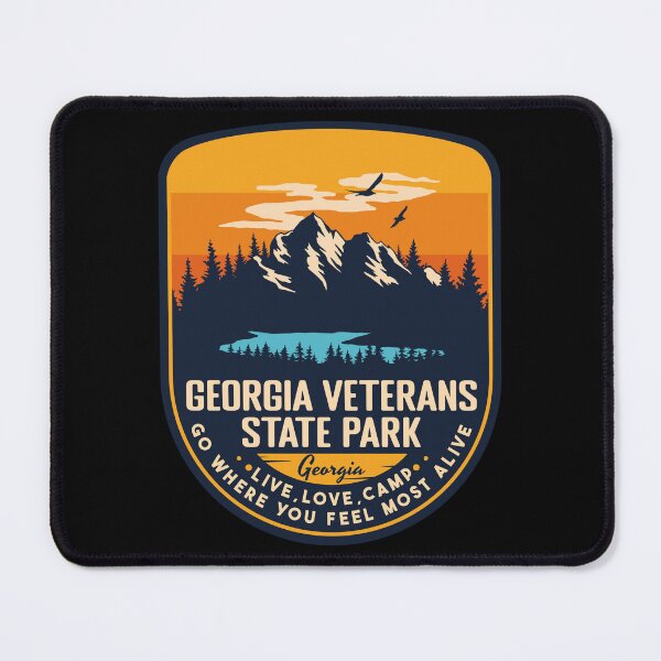 Item preview, Georgia Veterans State Park Georgia GA Badge Forest and Wilderness designed and sold by mountainfad.