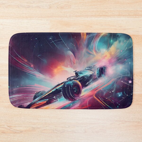 Item preview, Nebular ethereal futuristic race car designed and sold by AI-Only Creations.