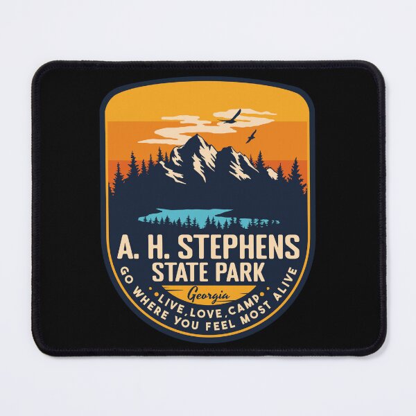 Item preview, A. H. Stephens State Park Georgia GA Badge Forest and Wilderness designed and sold by mountainfad.