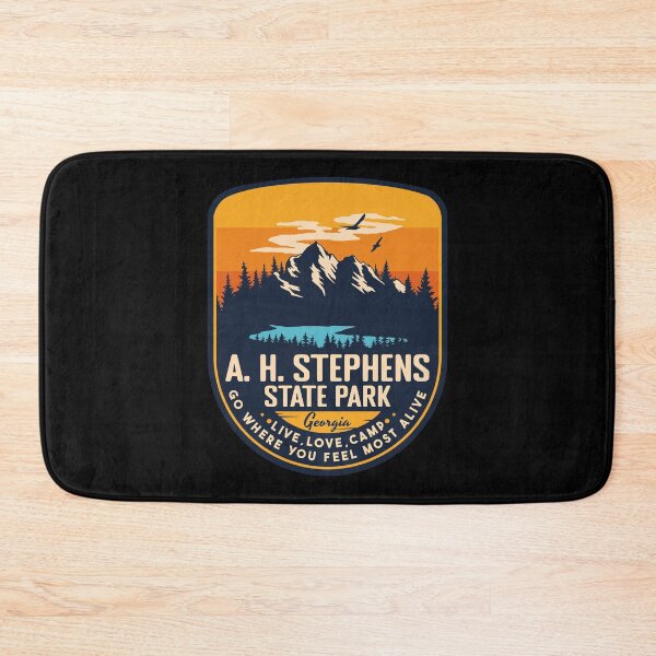 Item preview, A. H. Stephens State Park Georgia GA Badge Forest and Wilderness  designed and sold by mountainfad.