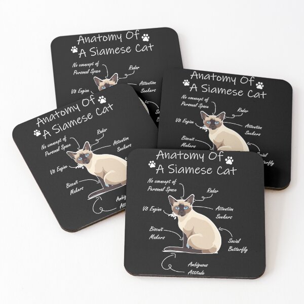 Item preview, Anatomy of a Siamese designed and sold by Petensity.