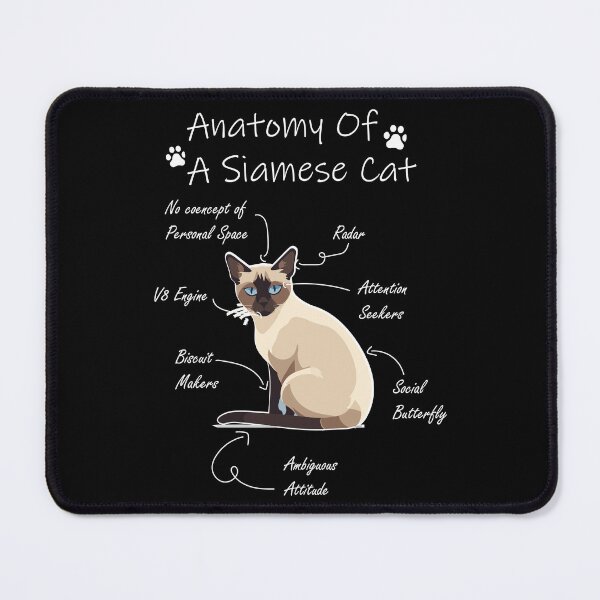 Item preview, Anatomy of a Siamese designed and sold by Petensity.